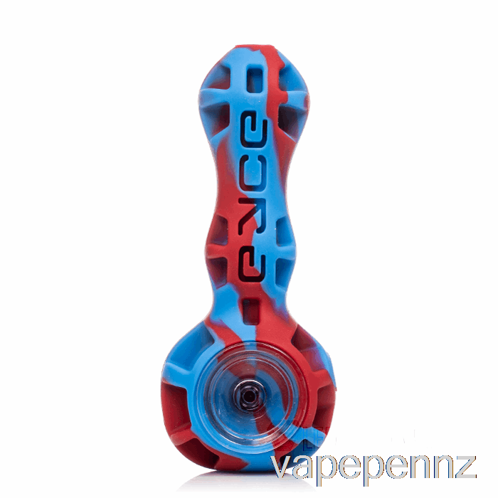 Eyce Silicone Spoon Avalanche (Blue / Red) VAPE NZ